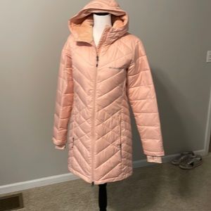 Columbia Women's Pink Puffer Jacket